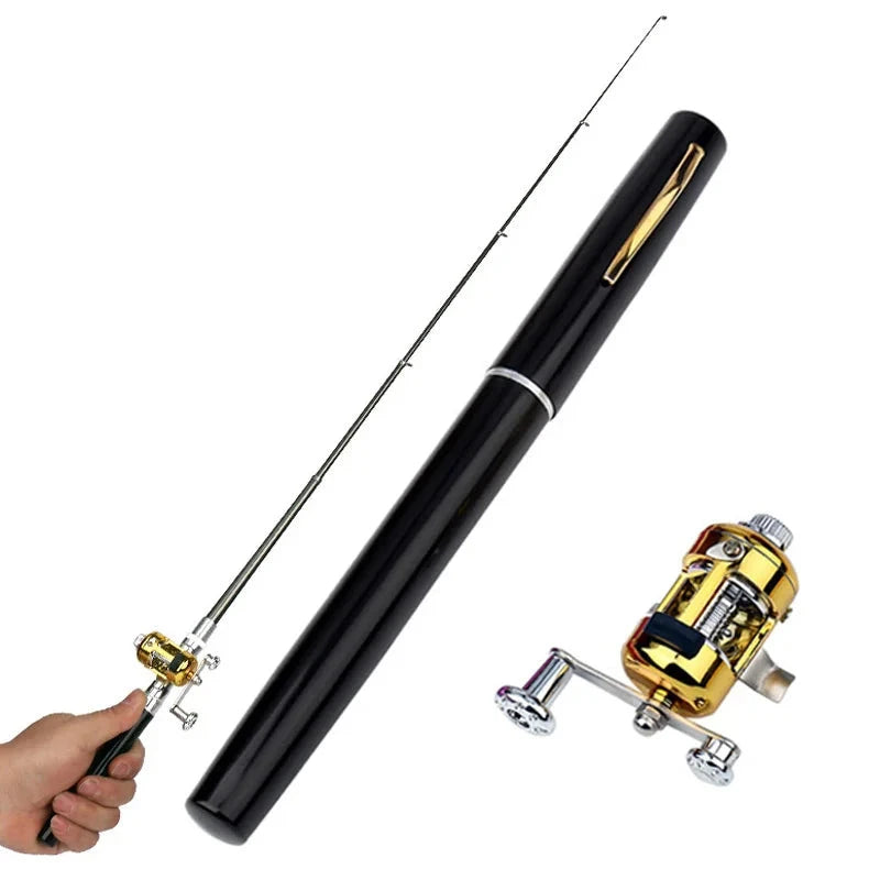 Portable Pocket Telescopic Mini Fishing Pole