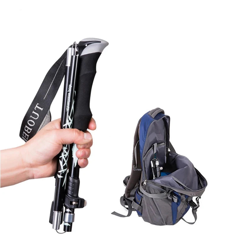 5-Section Portable Fold Trekking Pole